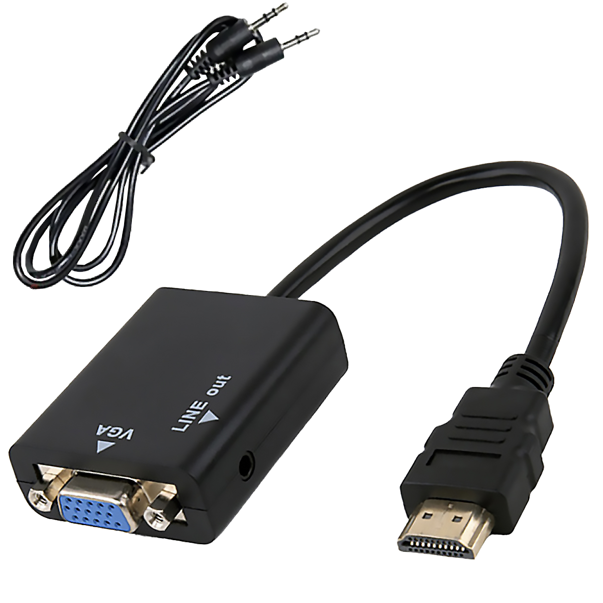 Cabo Conversor HDMI para VGA Lehmox LEY-01