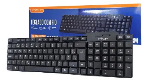 Teclado com Fio Inova KEY-8382