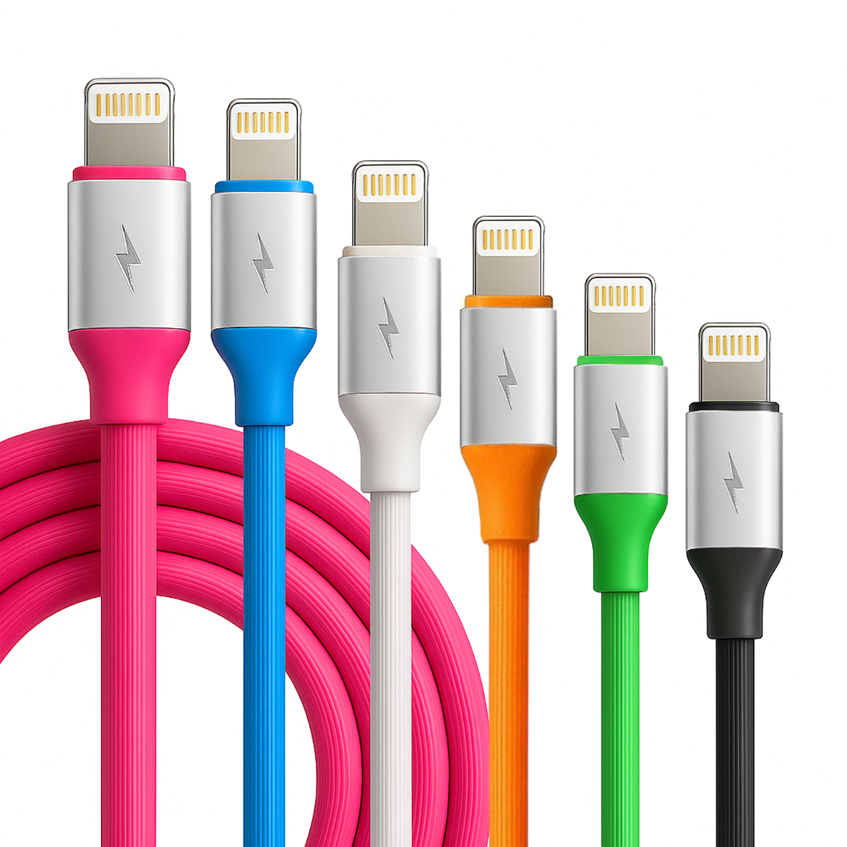 Cabo iPhone Colorido 2 metros Inova KV-192