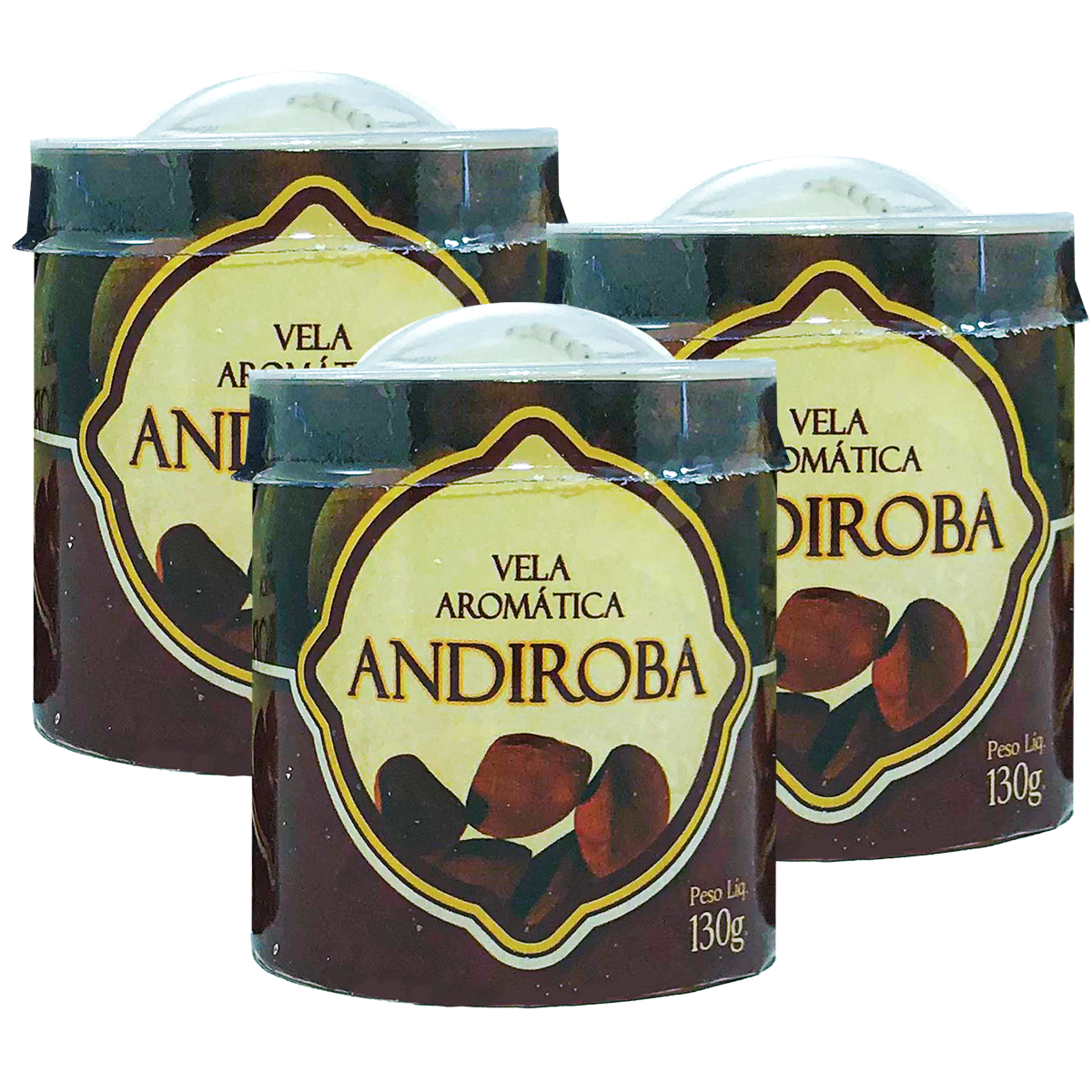 Vela Aromática Andiroba