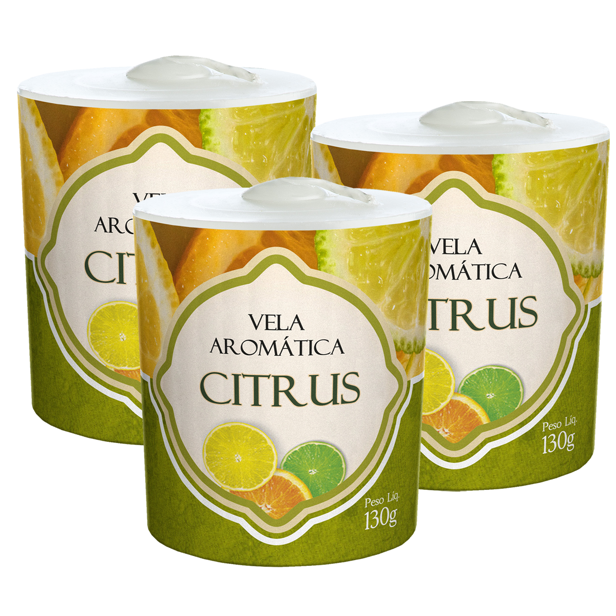 Vela Aromática Citrus