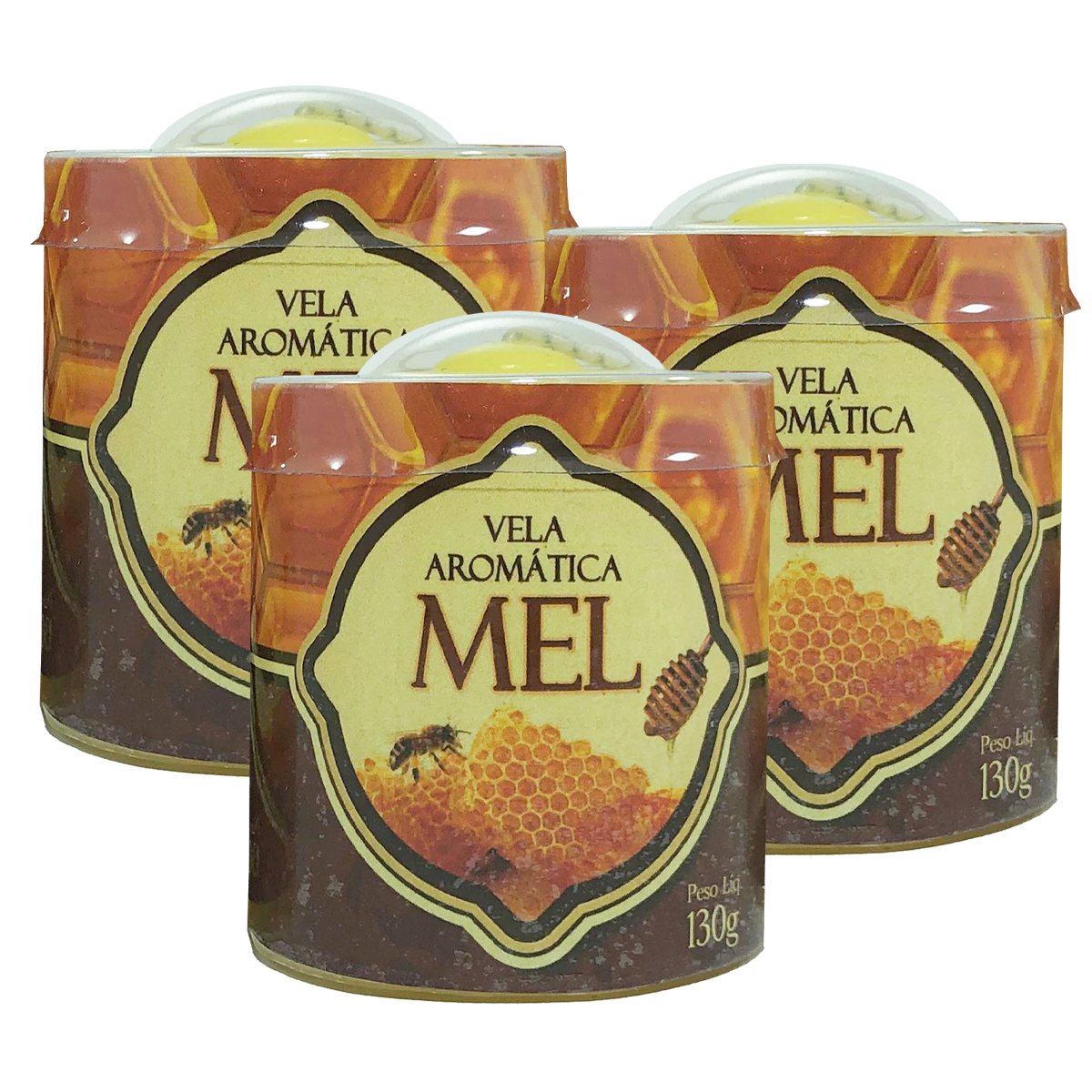 Vela Aromática Mel