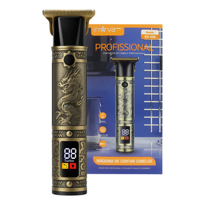 Aparador de Pelos Dourado Dragão KV-436