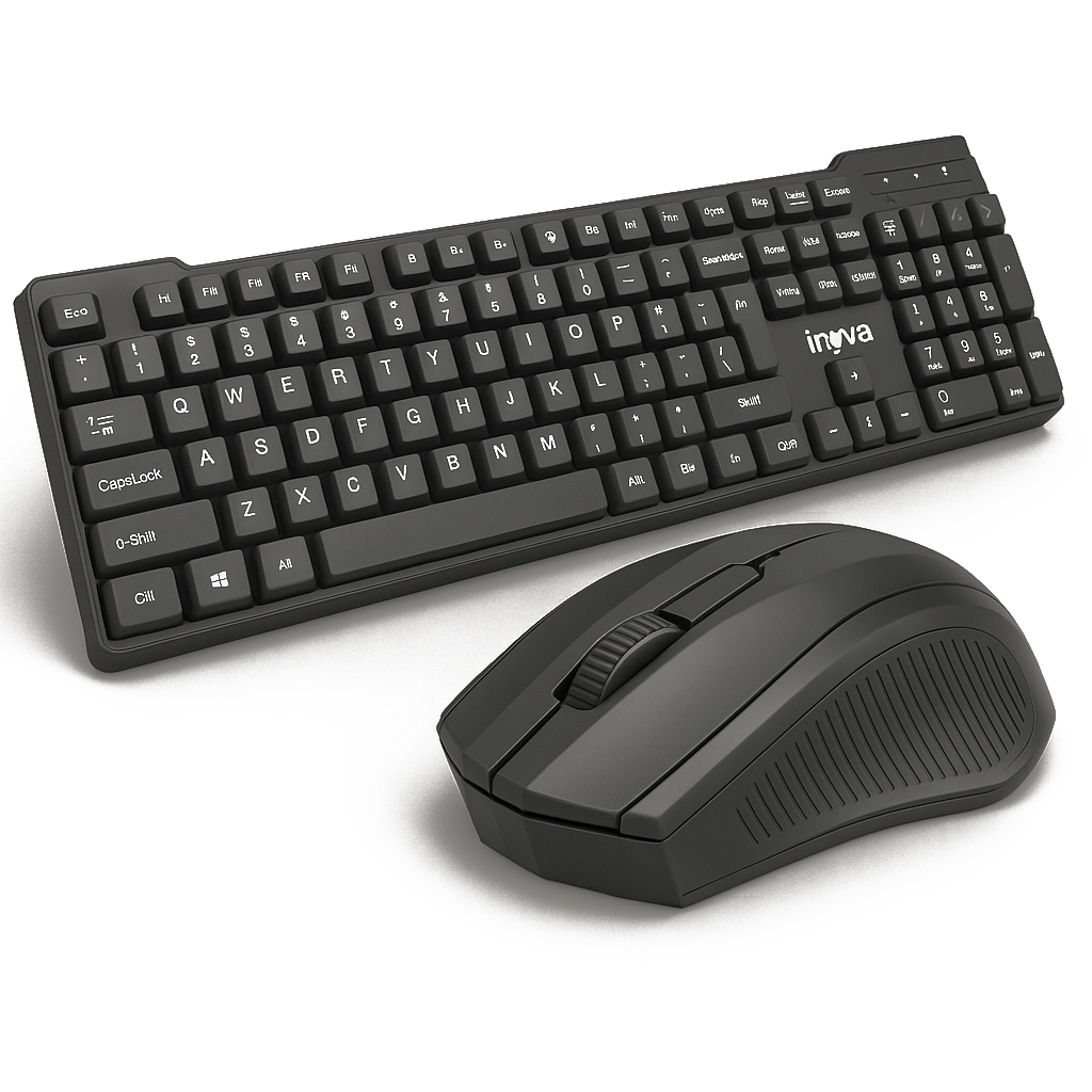 Kit Teclado e Mouse Sem Fio Inova KEY-8388