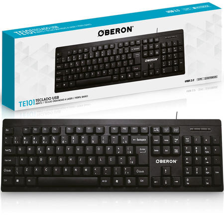 Teclado com Fio Oberon OR-TE101
