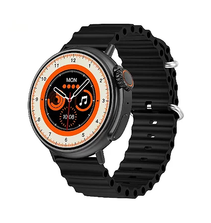 Smartwatch Redondo Prova D'água Microwear Ultra 9 Pro