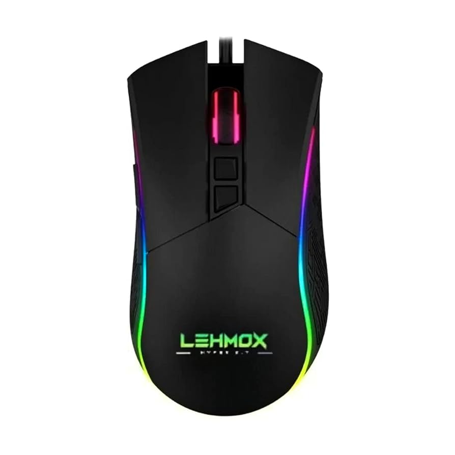 Mouse Gamer 6400 Dpi LED Lehmox GT-M2