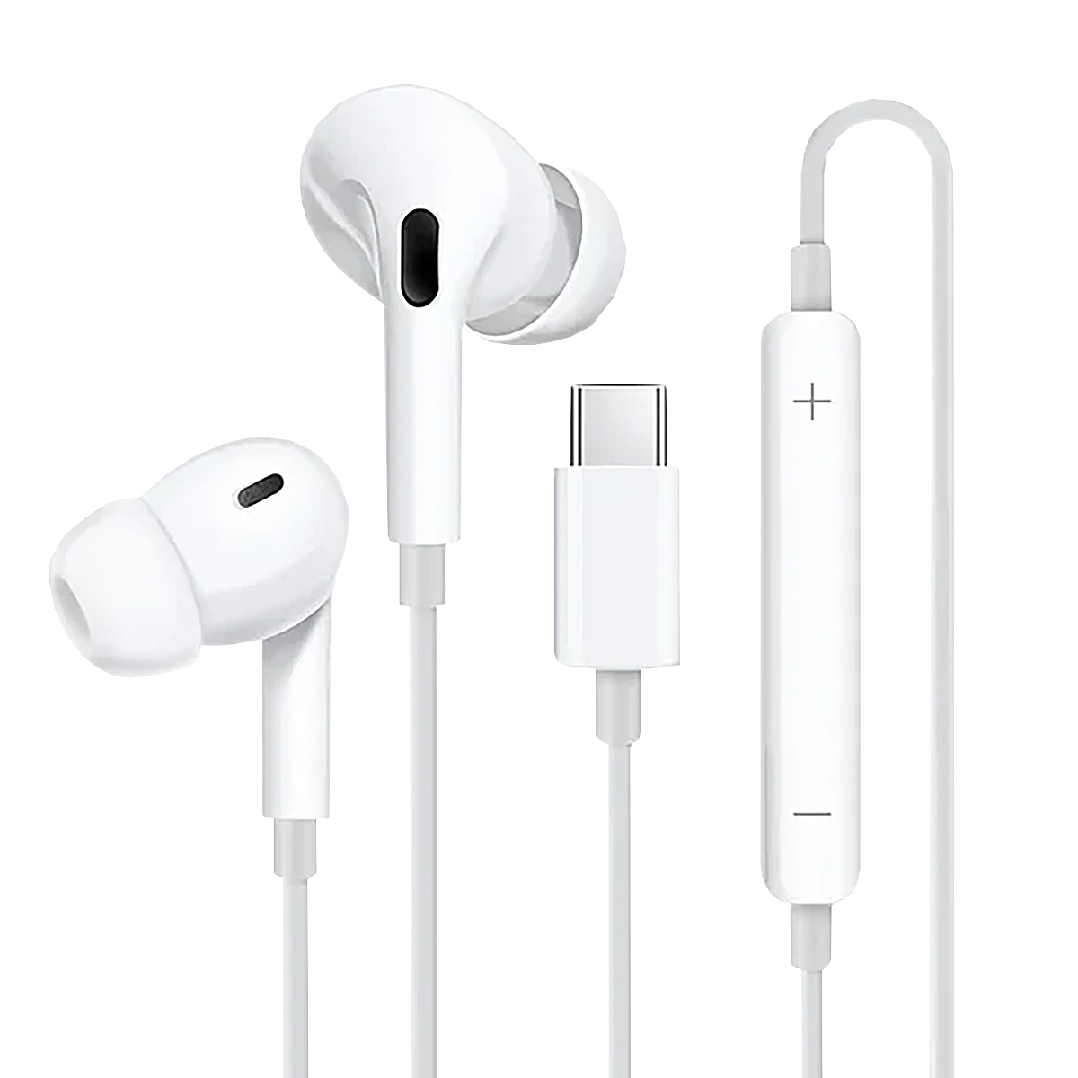 Fone de Ouvido Espuma Com Fio Tipo C Inova FON-30039