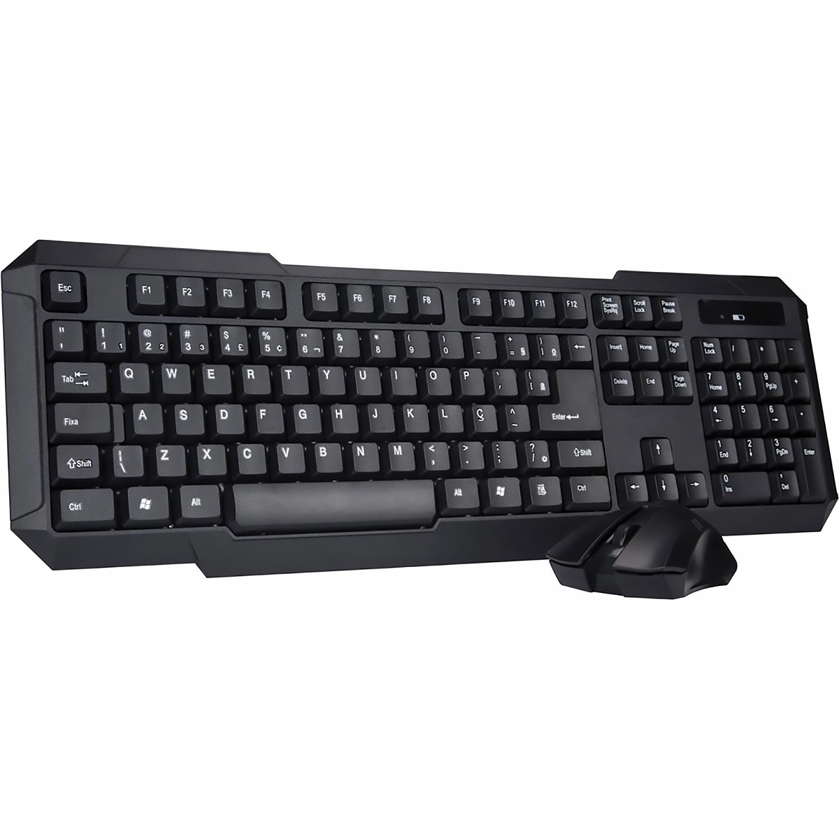Kit Teclado e Mouse Sem Fio Inova KV-8389