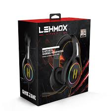 Fone de Ouvido Headset Gamer LED Lehmox GT-F3