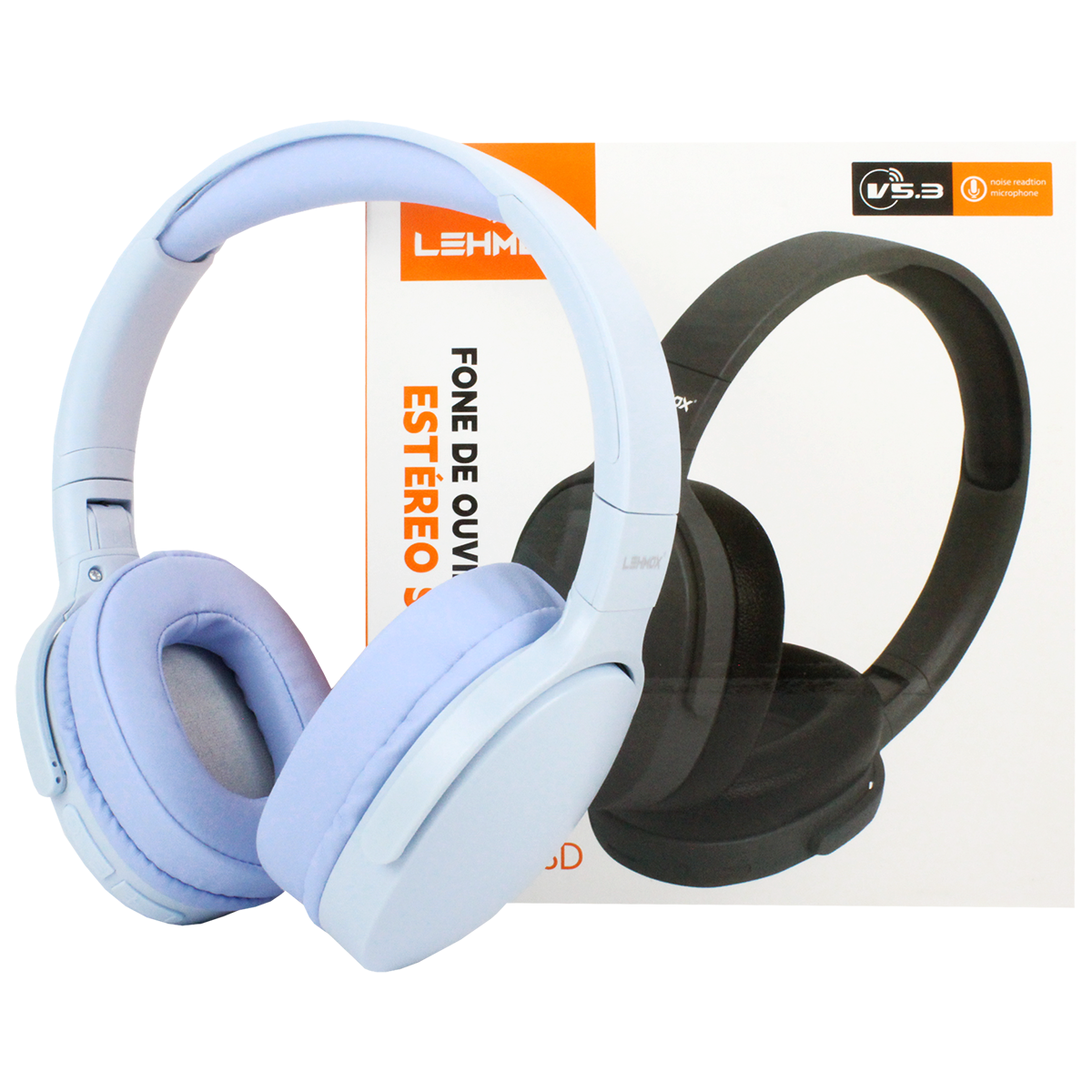 Fone de Ouvido Headset Bluetooth Lehmox LEF-1023D