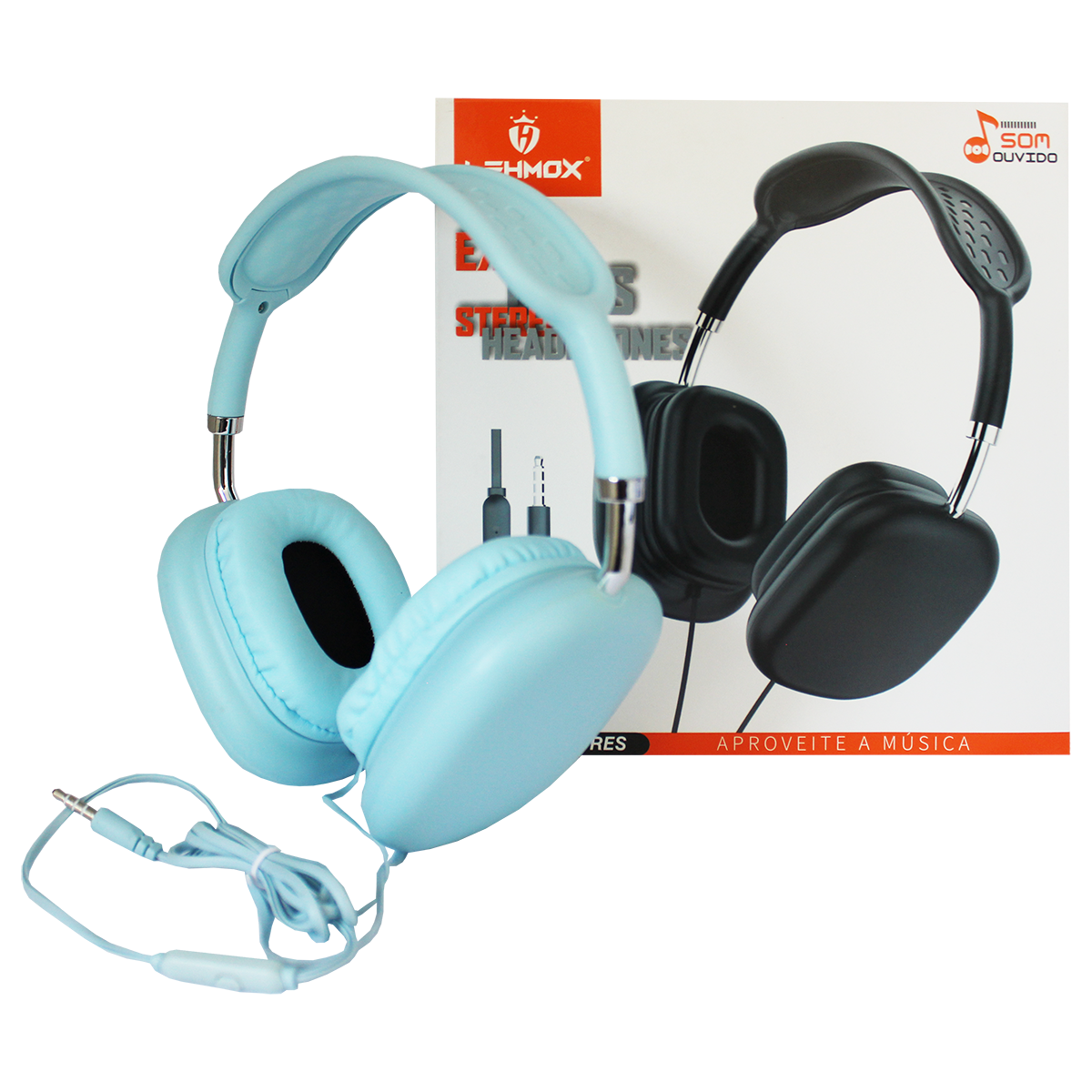 Fone de Ouvido Headset P2 Lehmox LEF-1079