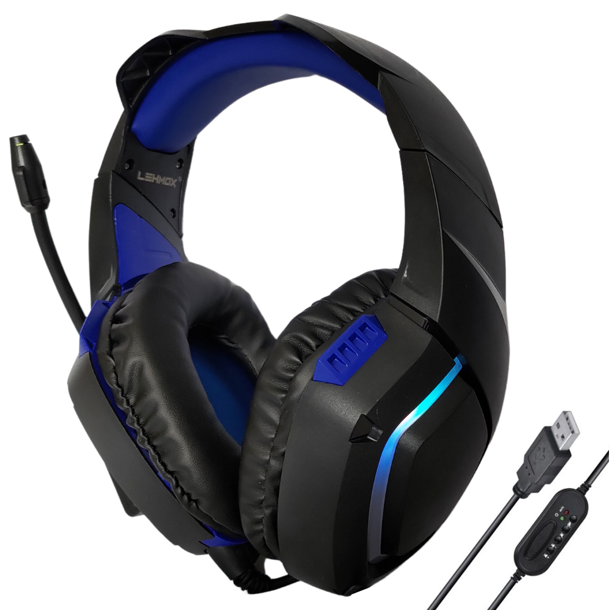 Fone de Ouvido Com Fio Gamer Lehmox LEF-1209