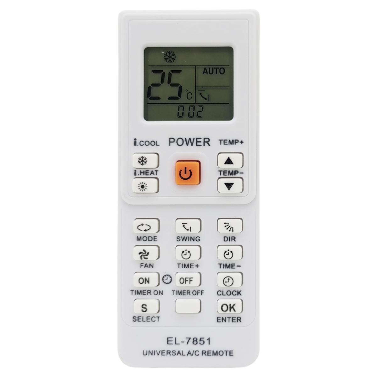 Controle Ar Condicionado Universal Eletromex EL-7851