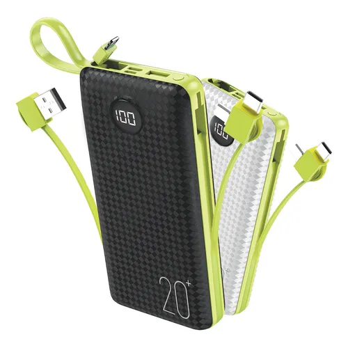 Power Bank 20000 mAh com Cabo a'Gold BTE-10