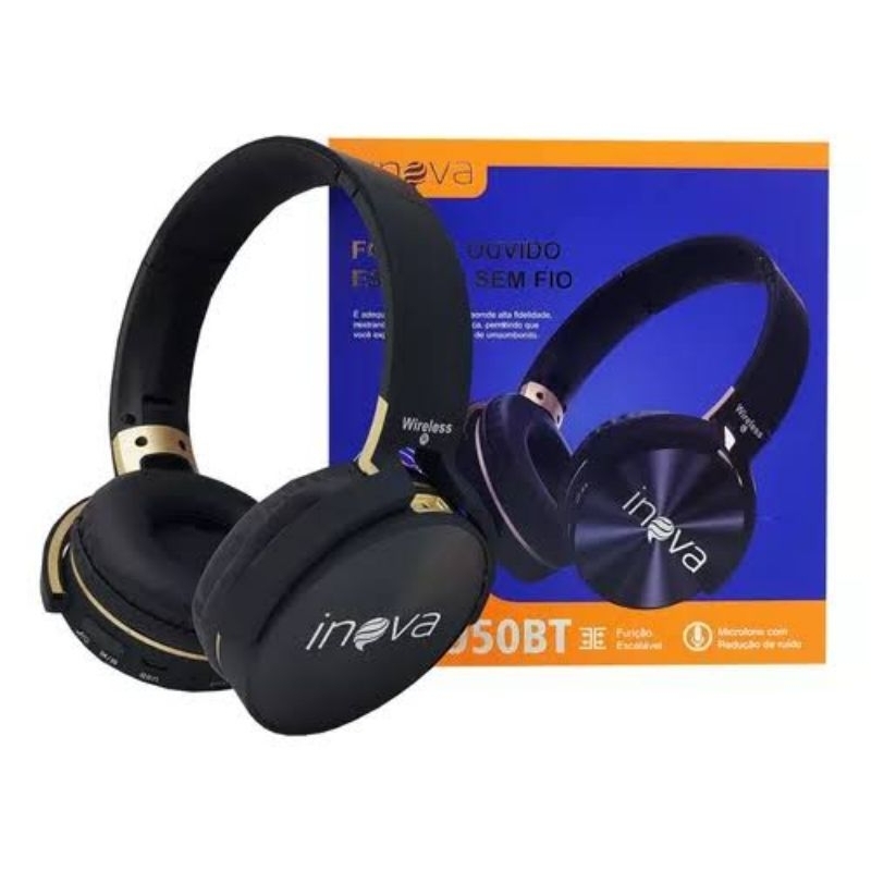 Fone de Ouvido Headset Bluetooth Inova KV-950BT