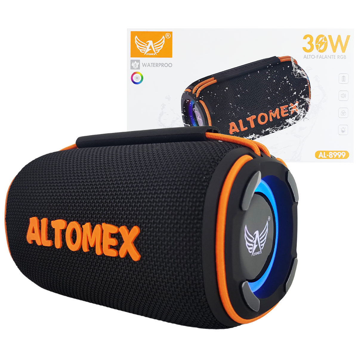 Caixa de Som Bluetooth 30W Altomex AL-8999