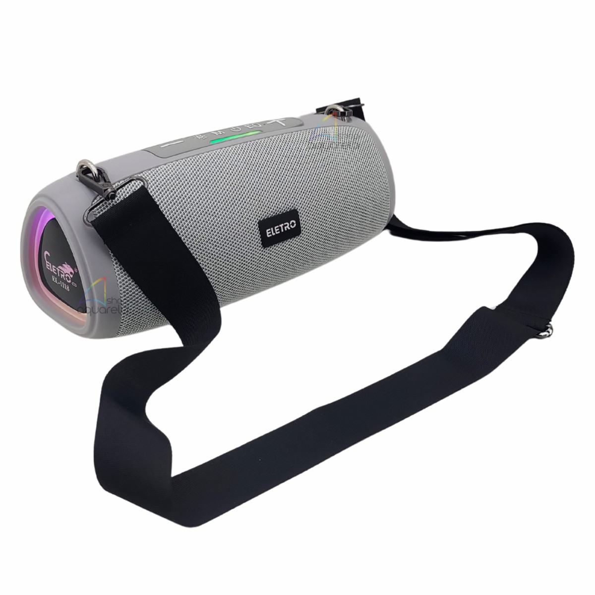 Caixa de Som Bluetooth Grande com Alça 300W Eletromex EL-1118