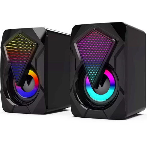 Caixa de Som LED Computador Knup KP-RO800