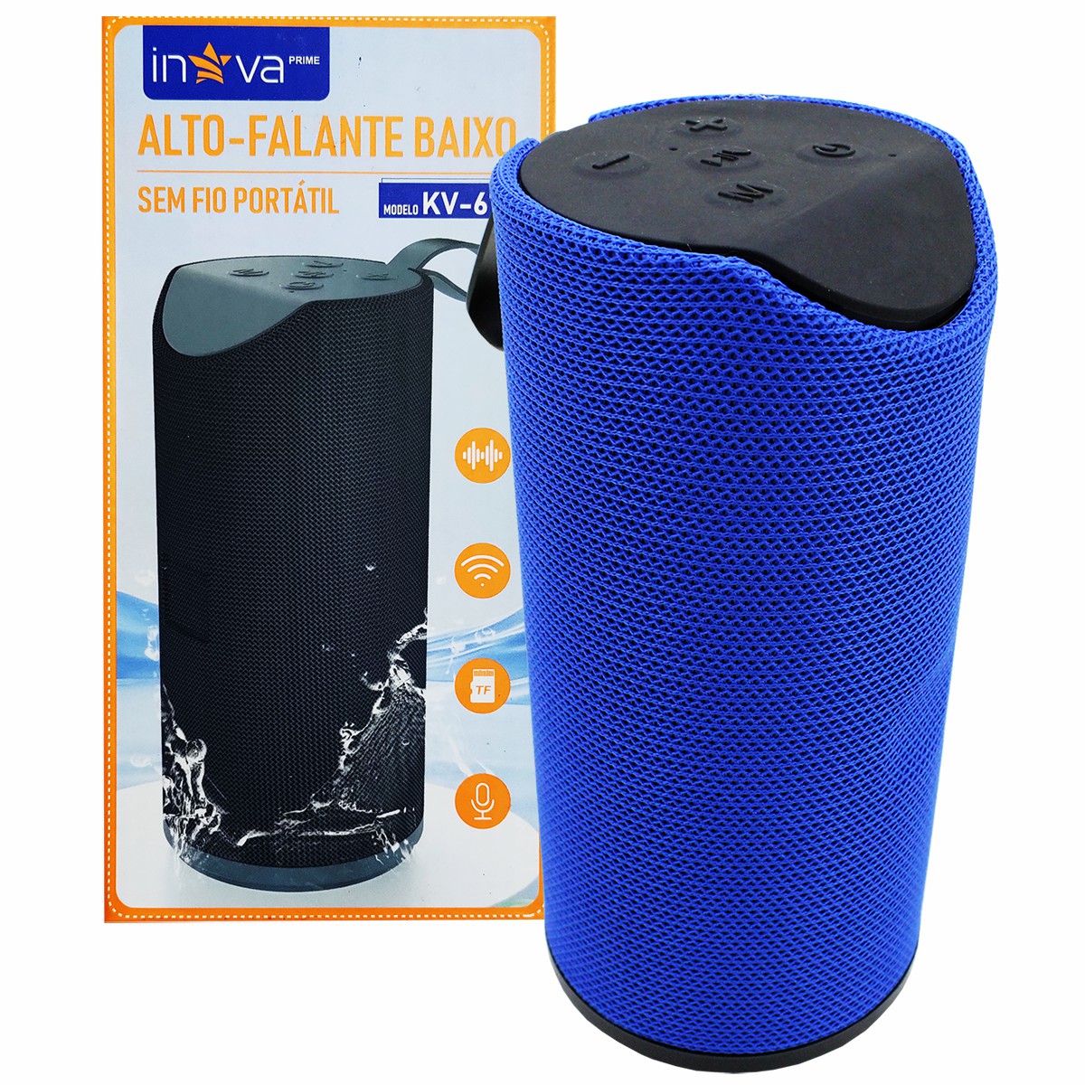 Caixa de Som Bluetooth Inova KV-611