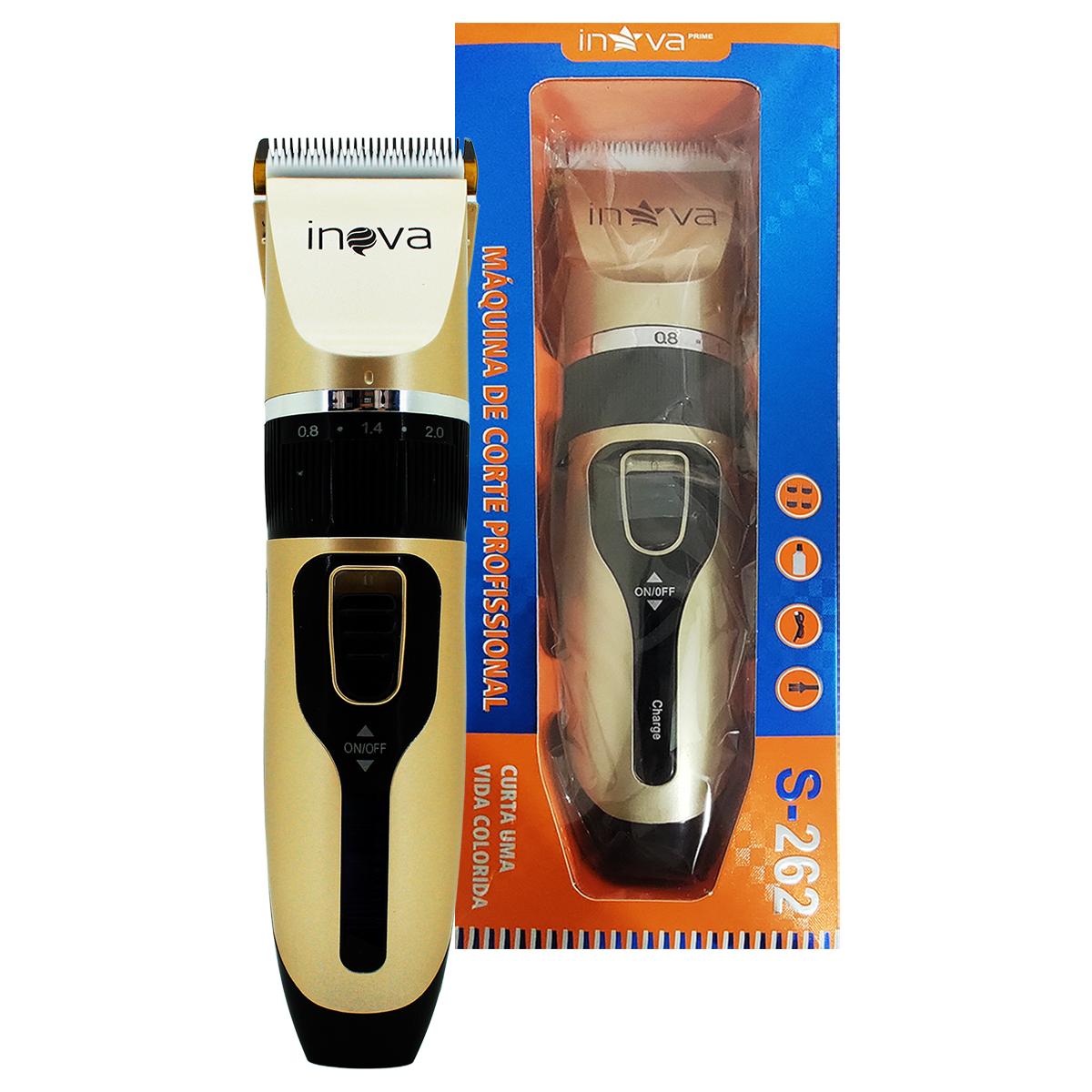 Aparador de Pelos Profissional Inova S-262