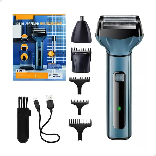 Aparador de Pelos 3 em 1 Inova KV-440
