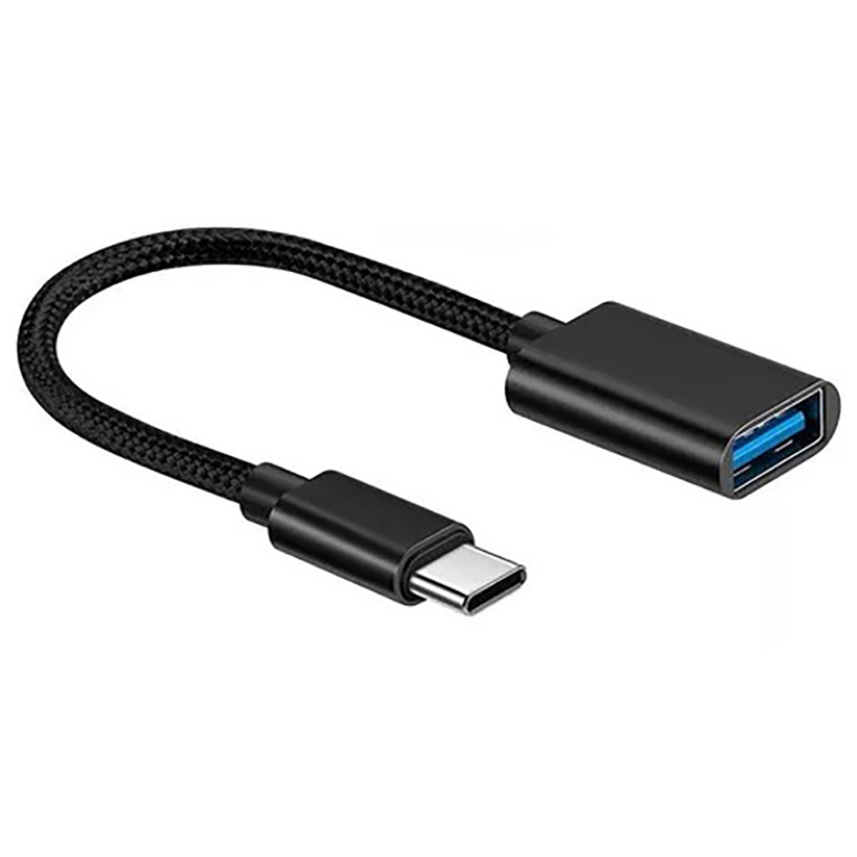 Adaptador OTG USB Fêmea Tipo C Macho H'Maston HZ-167