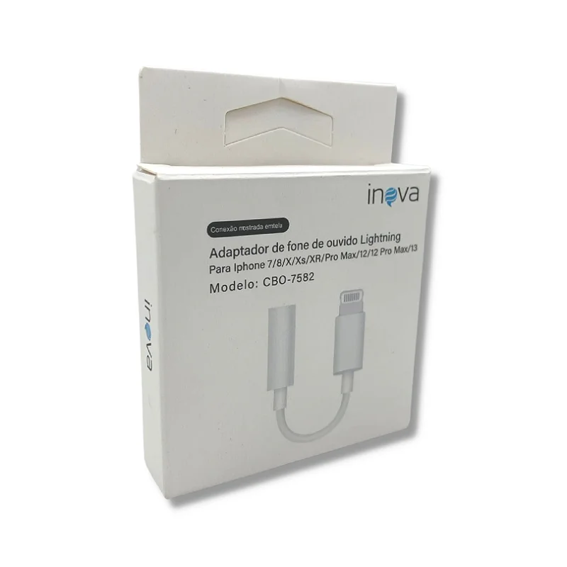 Adaptador P2 Fêmea para iPhone Macho CBO-7582 (AFO)