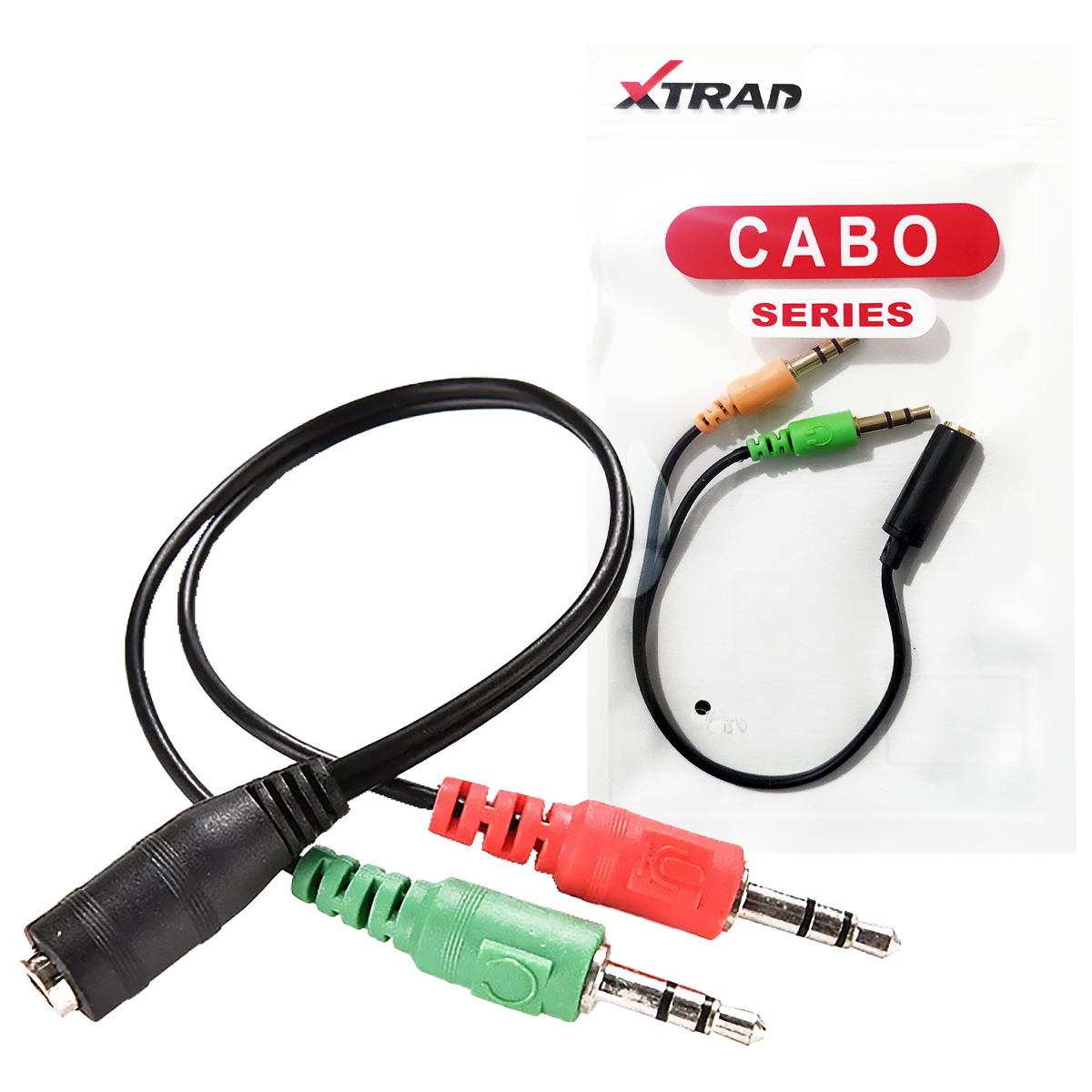 Cabo Adaptador P2 Femea para Microfone Xtrad XT-2133