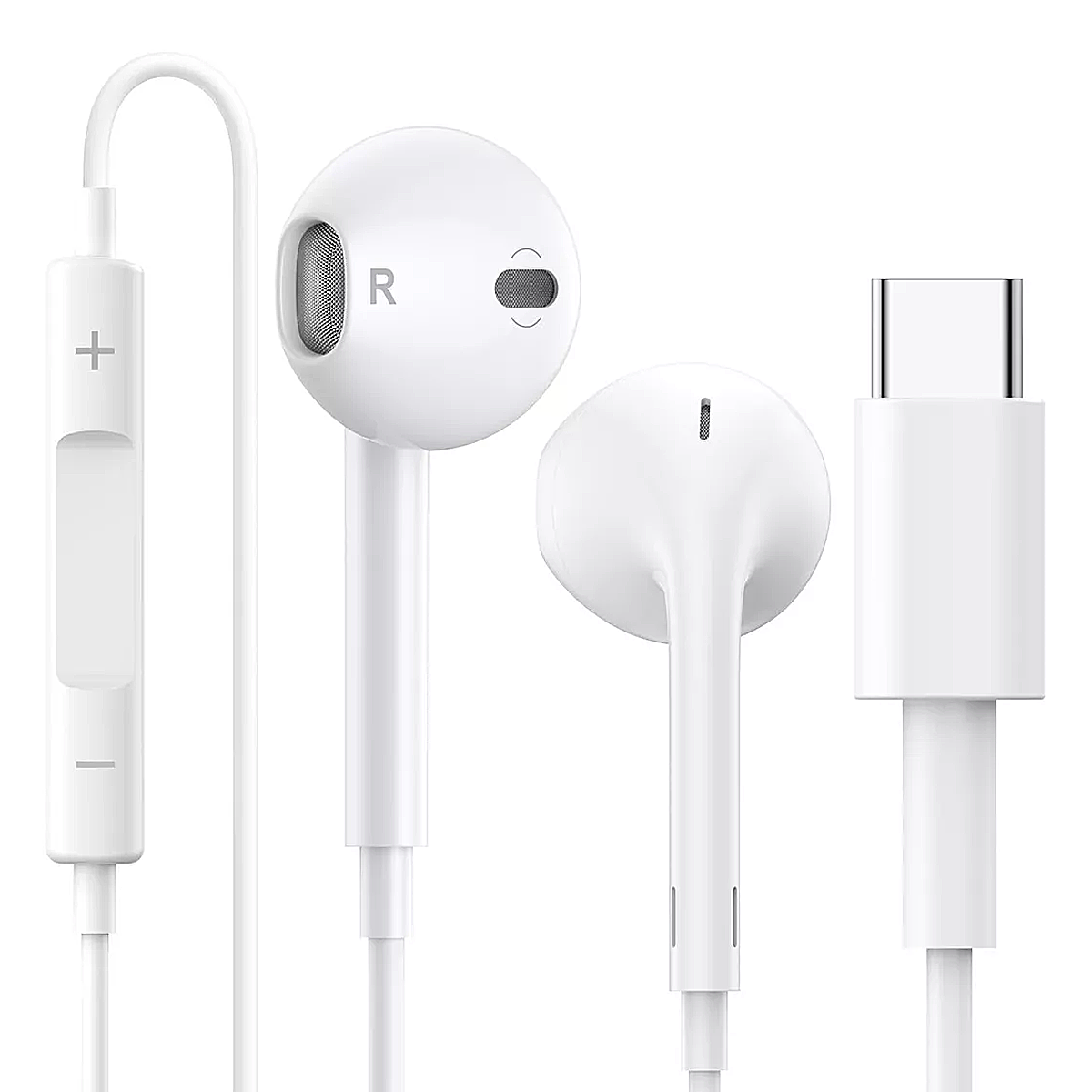 Fone de Ouvido Com Fio Tipo C Inova KV-10024