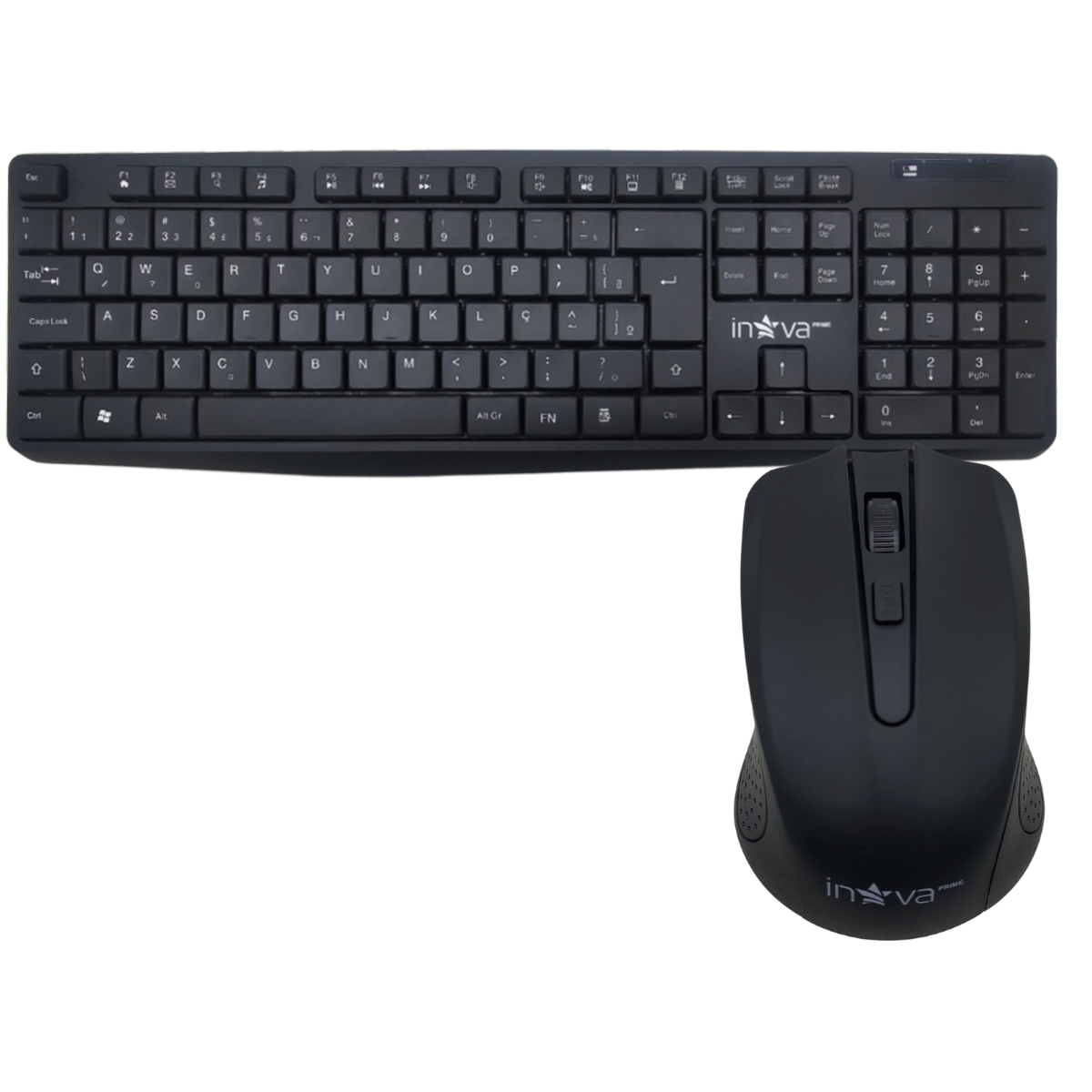 Kit Teclado e Mouse Sem Fio Inova KV-8784