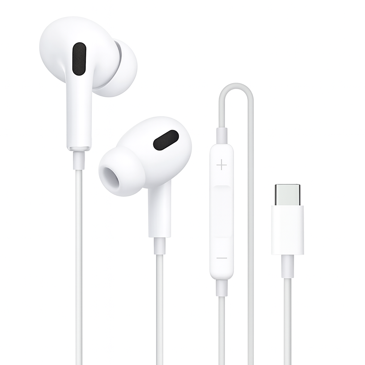 Fone de Ouvido Espuma Com Fio Tipo C Kapbom KA-758-TY